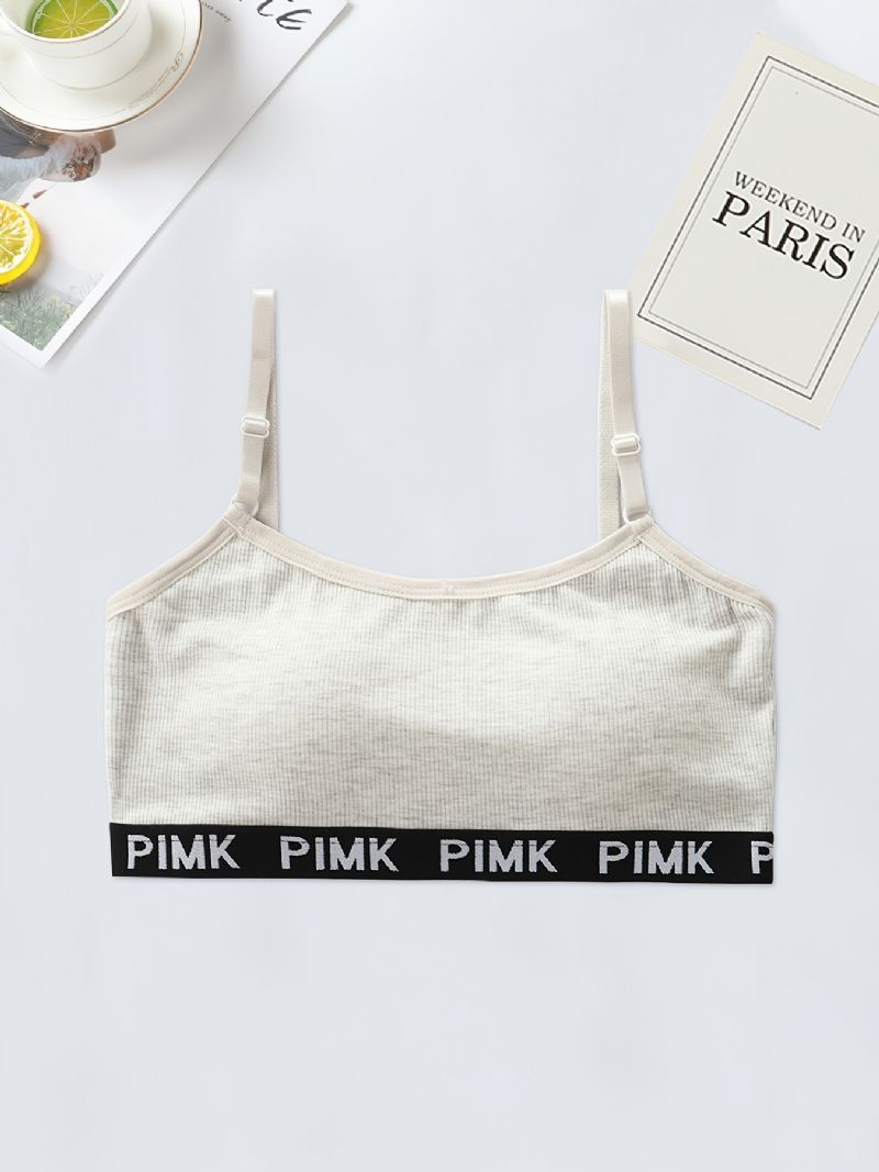 3db Lányok Melltartó Comfort Soft Bralette Tank Top Fehérnemű Szett