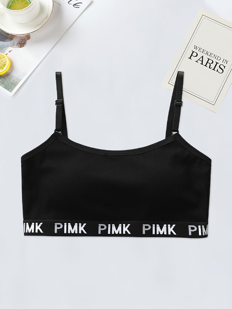 3db Lányok Melltartó Comfort Soft Bralette Tank Top Fehérnemű Szett