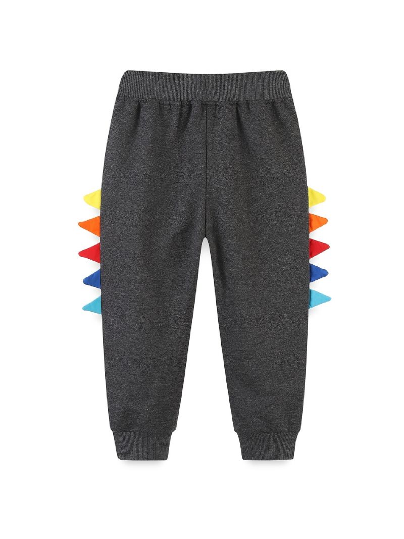 Bébi Fiúk Sweatpants Gyermek Elasztikus Derékú Sport Jogger Nadrágok