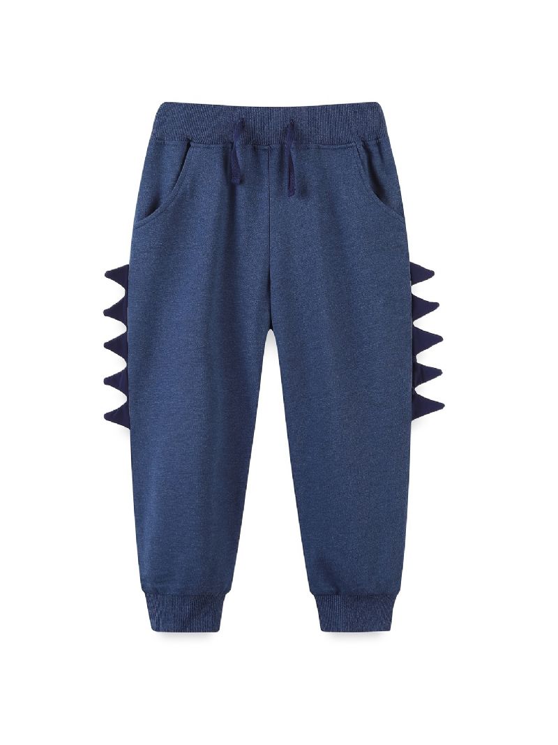 Bébi Fiúk Sweatpants Gyermek Elasztikus Derékú Sport Jogger Nadrágok