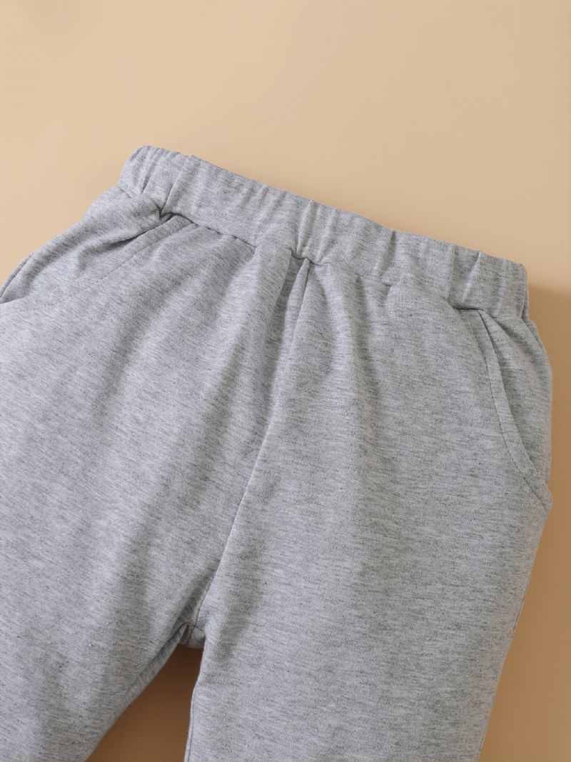 Fiúk Pulóver És Hozzáillő Jogger Pants Outfit Gyerekruhák