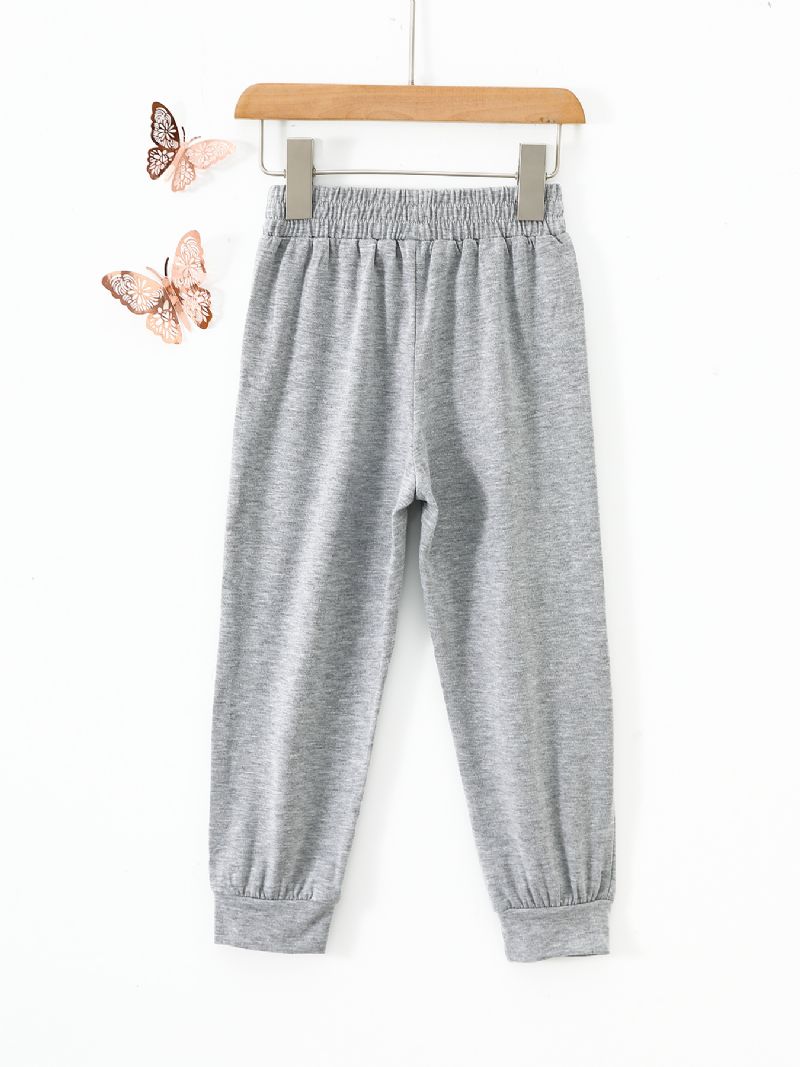 Lányok Weatpants Butterfly Print Sport Pants