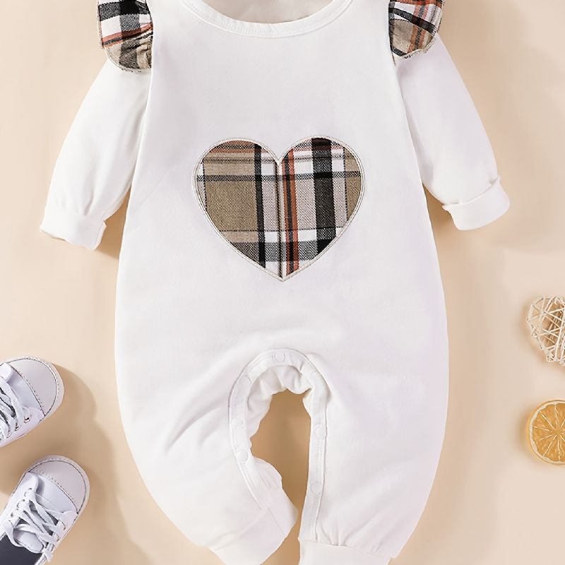 Babaruha Fodros Ujjú Rövidnadrágos Jumpsuit Onesie