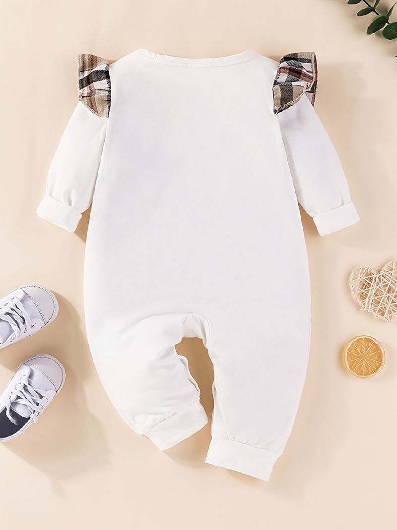 Babaruha Fodros Ujjú Rövidnadrágos Jumpsuit Onesie