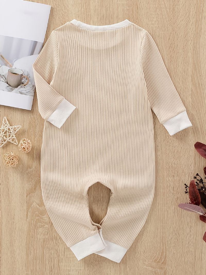 Bébi Lányok Hosszú Ujjú Jumpsuit Romper