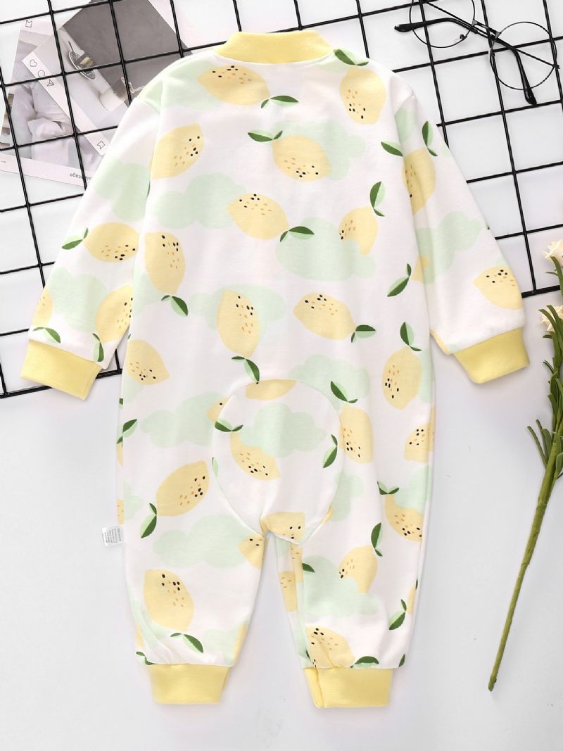 Fiúk Lányok Gyümölcs Aranyos Print Jumpsuit