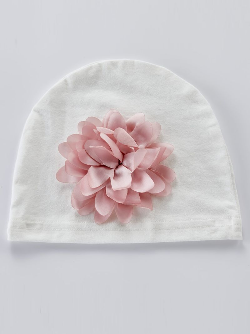 Karácsonyi Bébi Lányok Sweet Flower 3d Design Hosszú Ujjú Jumpsuit & Hat