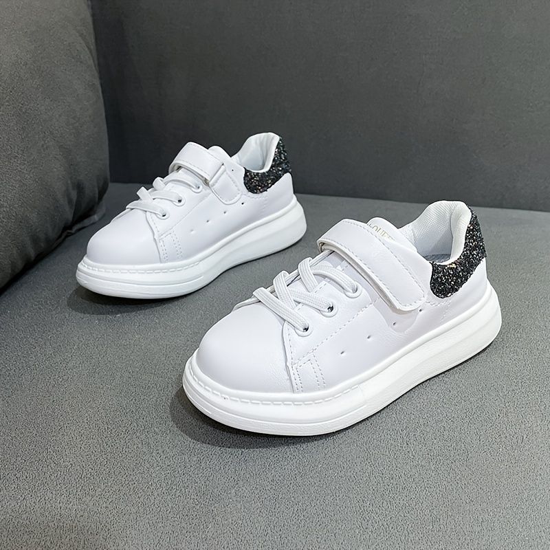 Bébi Lányok Solid Low Top Könnyű Gördeszkacipő Tornacipő