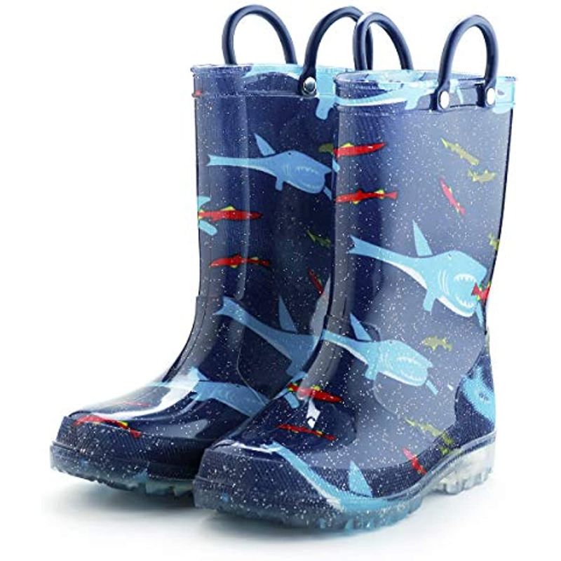 Fiúk Esőcsizma Kids Pvc Blue Shark Boot