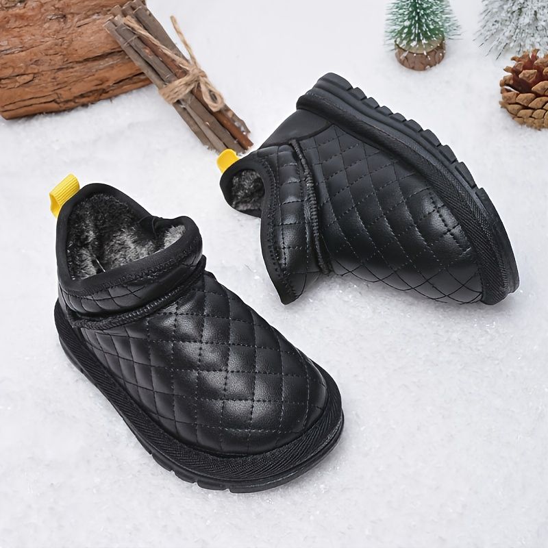 Kids Outdoor Short Boots Sport Vízálló Csúszásmentes Meleg Snow Csizmák Téli