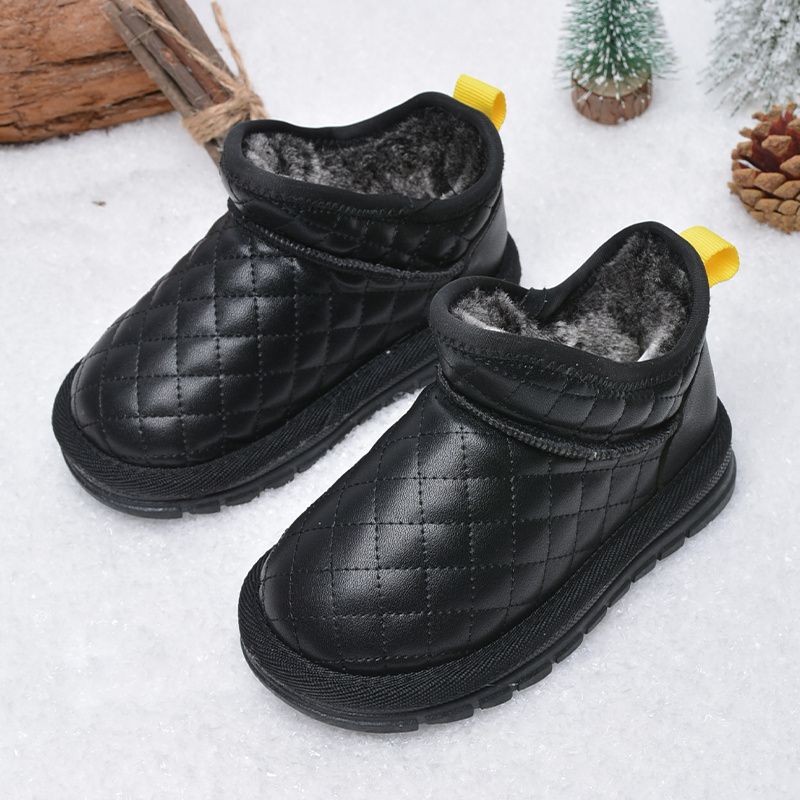 Kids Outdoor Short Boots Sport Vízálló Csúszásmentes Meleg Snow Csizmák Téli