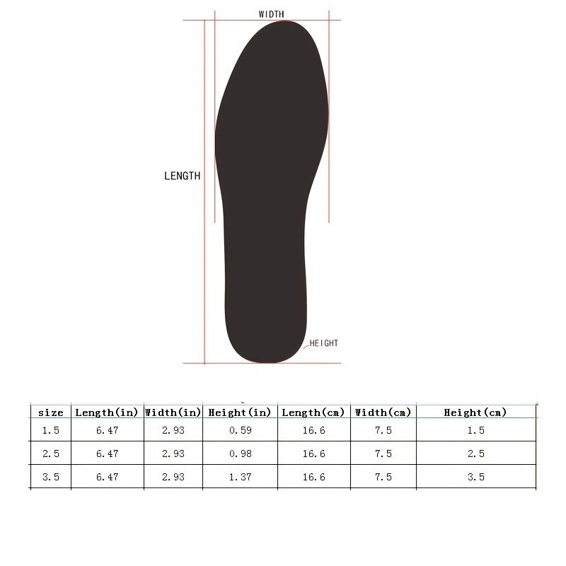 1 Pár Megnövelt Cipőpárnák Cipőcsizma Kiegészítők Hétpontos Martin Boots Hócsizma Alkalmas