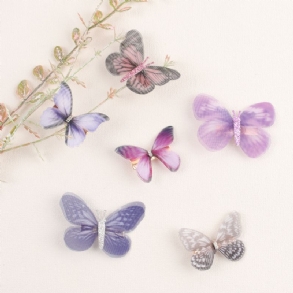 Boutique Butterfly Hajkapcsok Csillogó Barrettes Aranyos Corlorful Lányok