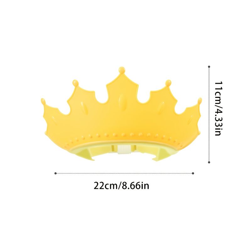 1db Baba Sampon Műtermék Szemvédő Fülvédő Puha Gél Sapka Csecsemő Gyermek Zuhany Vízálló Fürdő Színválaszték