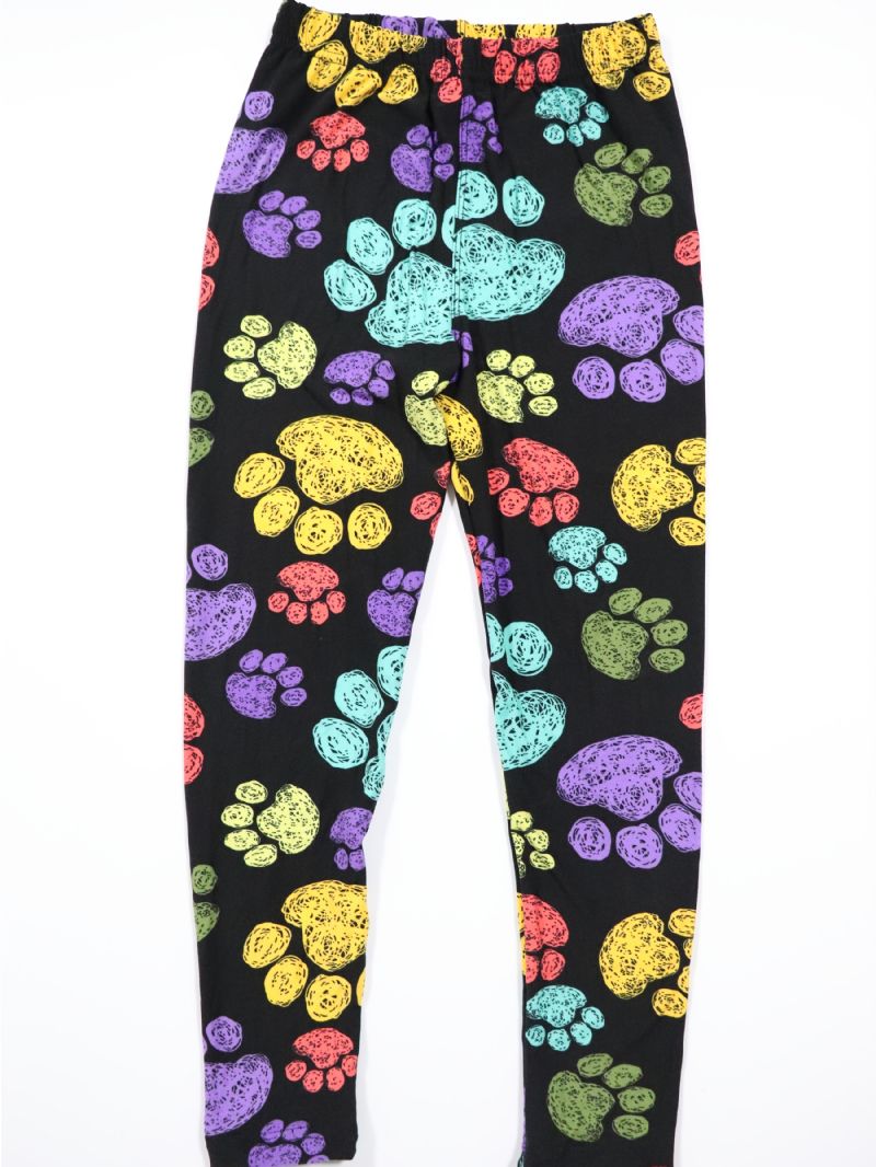 Cute Paws Lányok Puha Leggings