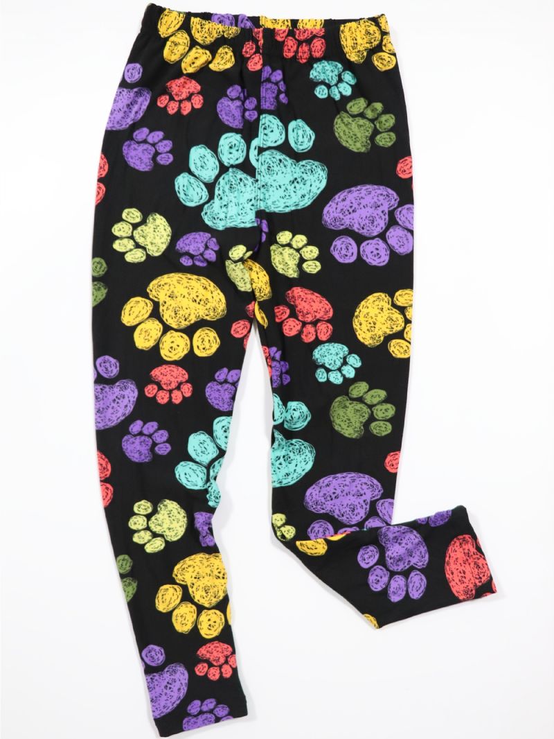 Cute Paws Lányok Puha Leggings