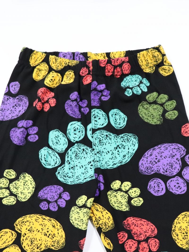 Cute Paws Lányok Puha Leggings