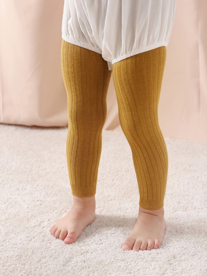 Tipegő Lányok Kötött Leggings Láb Nélküli Harisnyanadrág