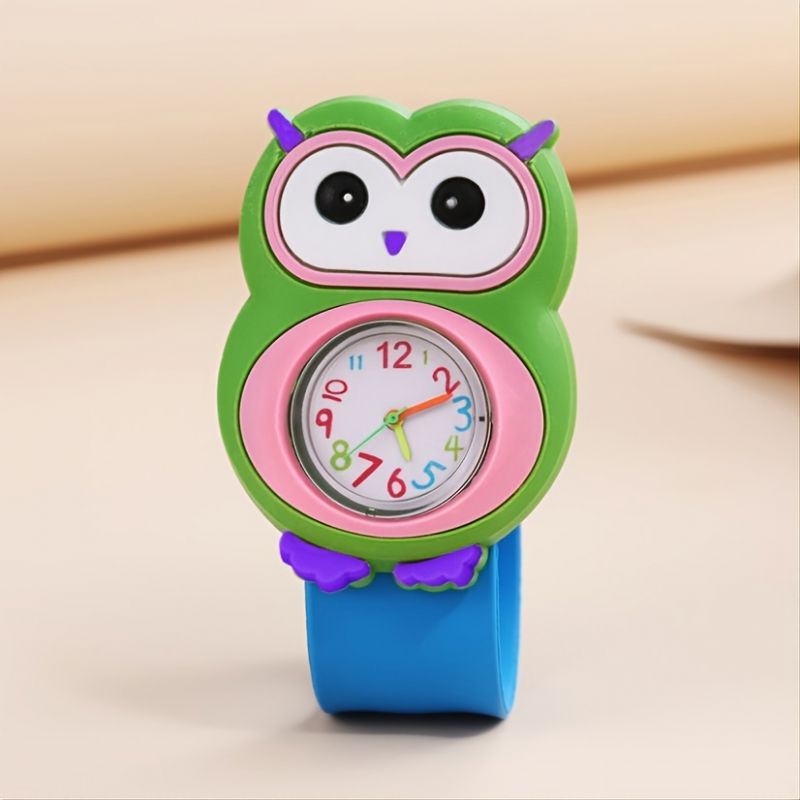 Kids Animal Owl Cartoon Watch