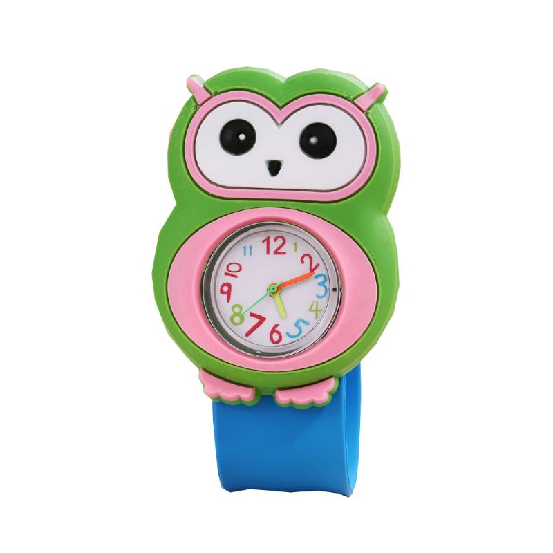 Kids Animal Owl Cartoon Watch