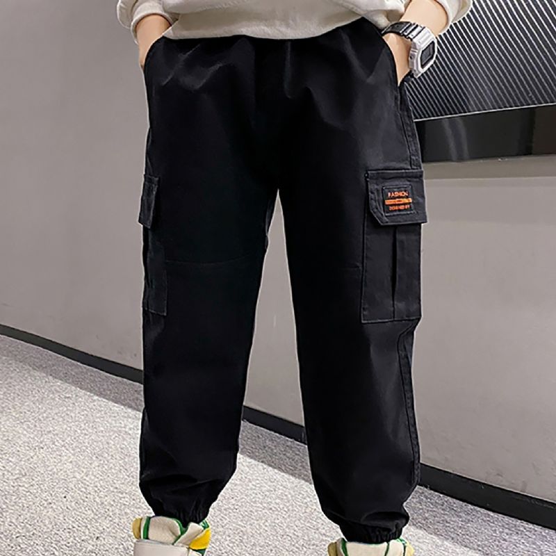 Fiúk Cargo Trouser Joggers Kids Őszi És Téli Ruhák