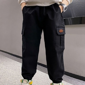 Fiúk Cargo Trouser Joggers Kids Őszi És Téli Ruhák