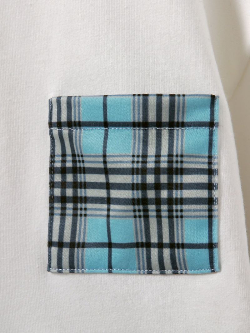 2db Fiúk Blue Gingham Pulóver Szett