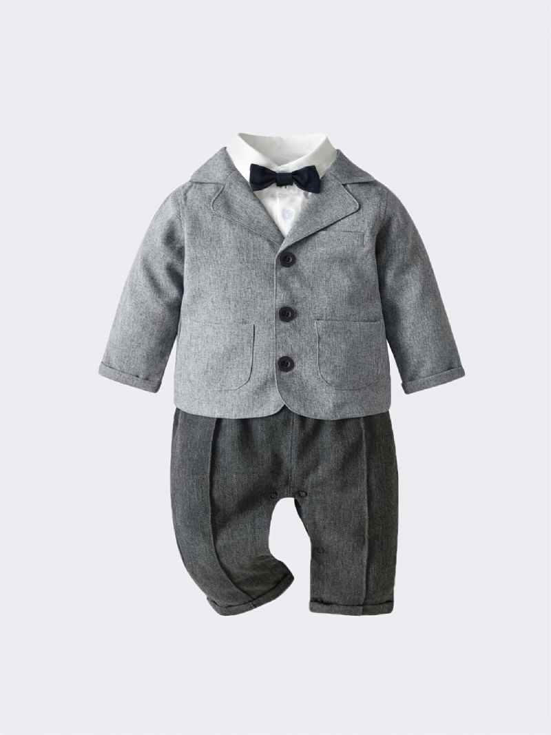 Fiúk Gentleman Outfits Öltönykészlet